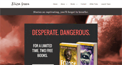 Desktop Screenshot of elizagreenbooks.com